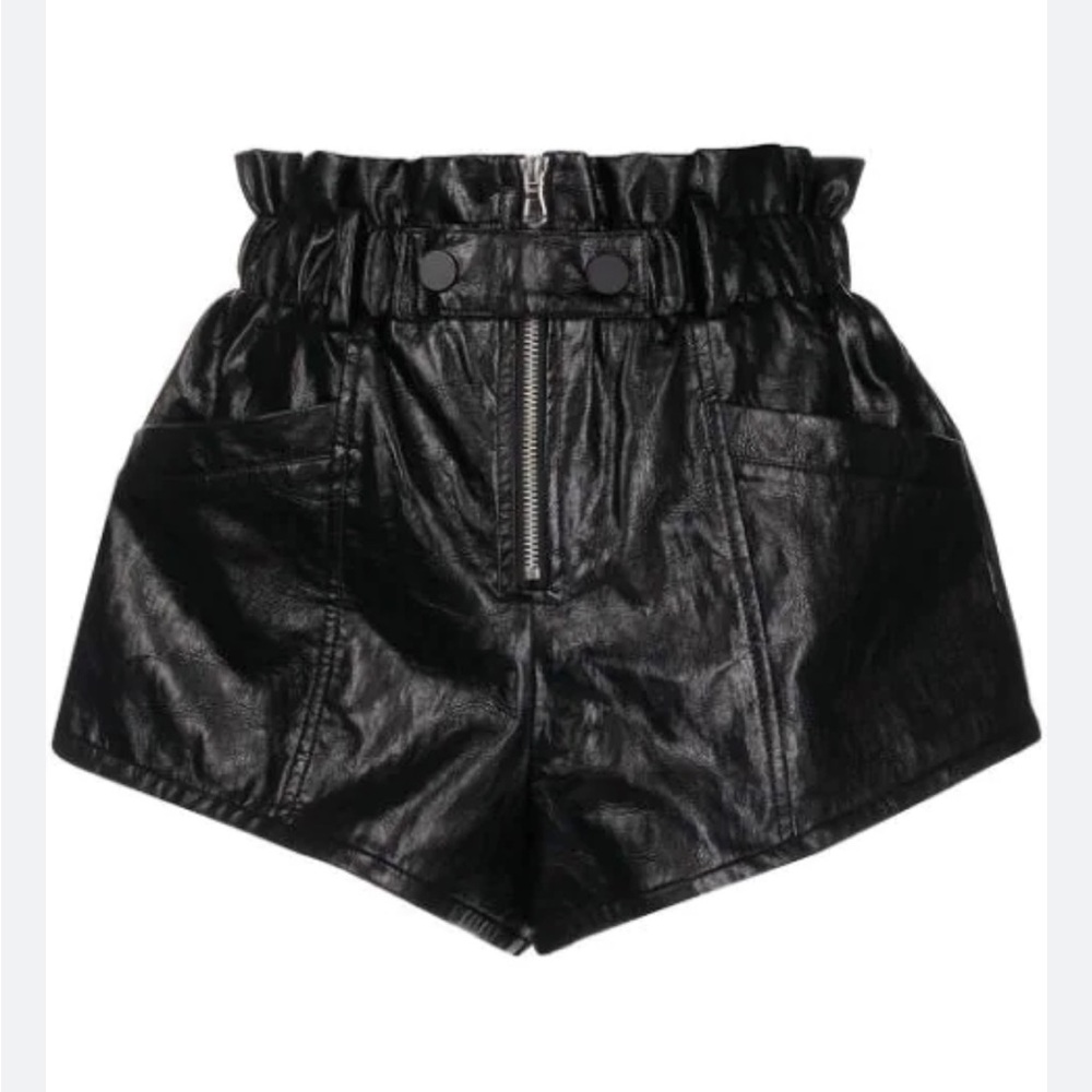 SEA Paperbag mini shorts